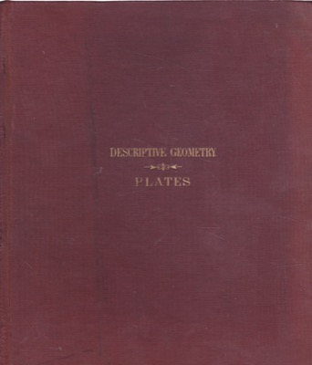 Plates to Descriptive Geometry: Shades, Shadows and Linear Perspective by: Church, Albert E., Illust. by: Stuart, Oliver J.