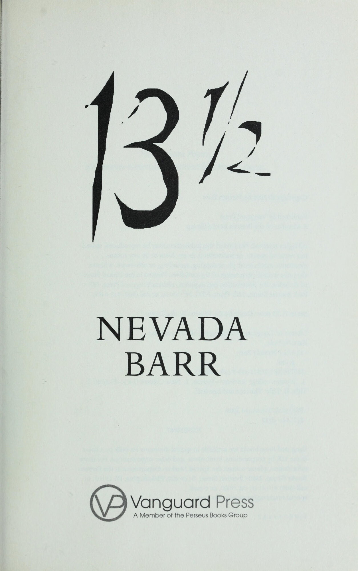 13 1/2 by: Barr, Nevada