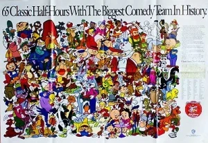 65 Classic Half-Hours with the Biggest Comedy Team in History (CARTOON POSTER)Warner Brothers