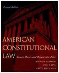 American Constitutional Law: Governmental Powers and Democracy, Volume 1Kommers, Donald P.