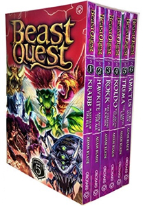 Beast Quest Series 5: The Shade of Death [6 Volume Set] by: Blade, Adam, Illust. by: Sims, Steve