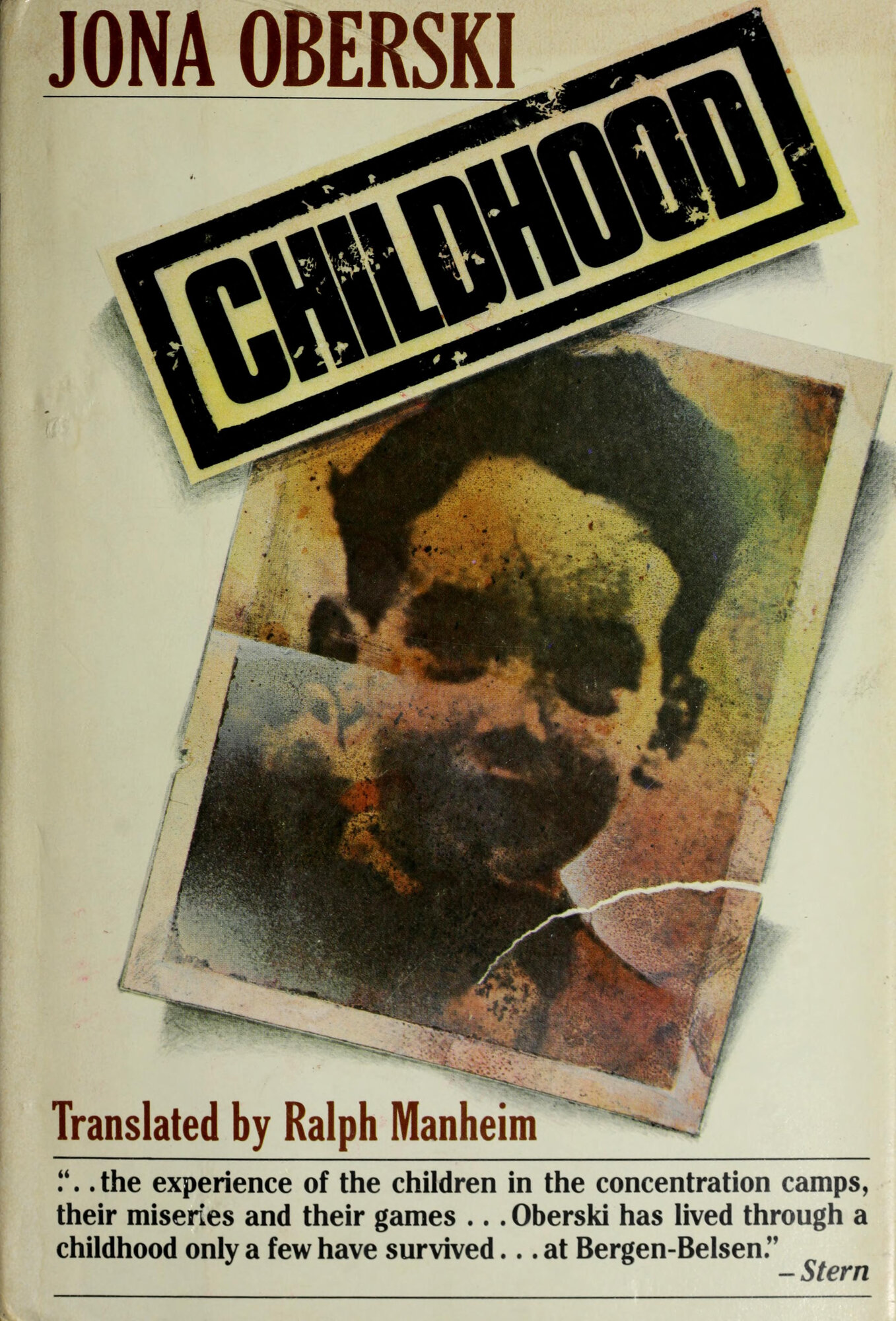 Childhood by: Oberski, Jona