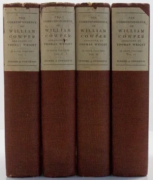 Correspondence of William Cowper, The - 4 VolumesWright, Thomas 