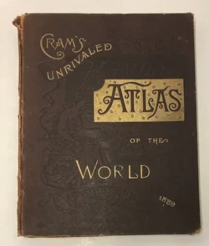 Cram's Unrivaled Atlas of the World, IndexedStewart, W.H.
