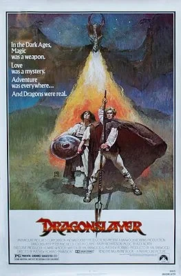Dragonslayer (MOVIE POSTER)N/A, Illust. by: Jeffery  Jones