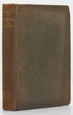 Elements of Psychology, Part 1Morell, J. D. 