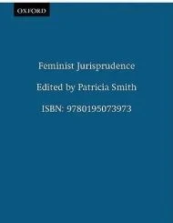 Feminist JurisprudenceSmith, edited by, Patricia