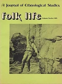 Folk Life: A Journal of Ethnological Studies: Volume TwelveJenkins (Ed.), J. Geraint