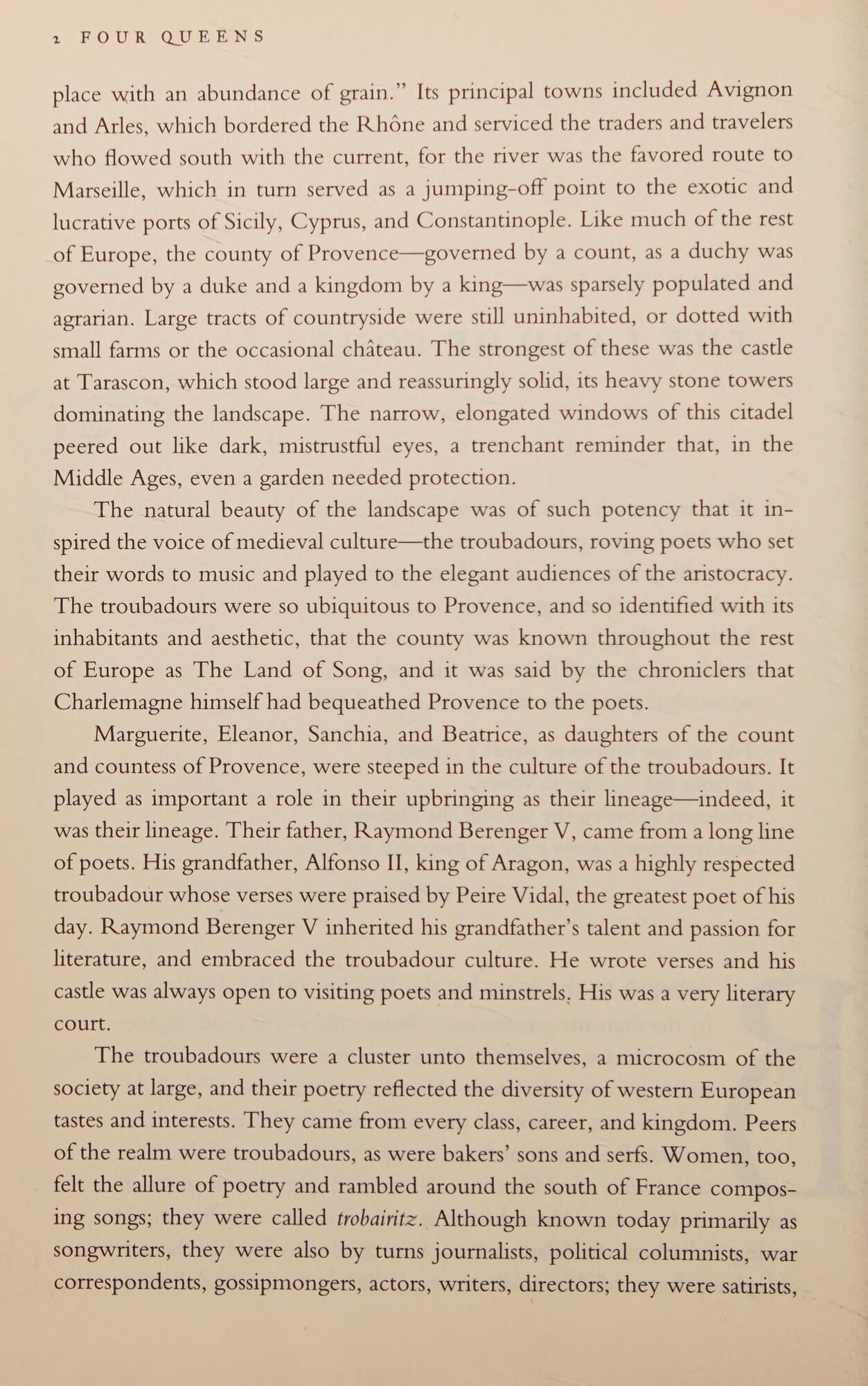 Four Queens: The Provencal Sisters Who Ruled Europe by: Goldstone, Nancy