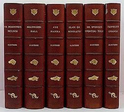 Hillingdon Hall; Hawbuck Grange; Mr. Sponge's Sporting Tour; Ask Mamma; Plain or Ringlets?; Mr. Romford's Hounds - 6 Volumes Surtees, Robert Smith