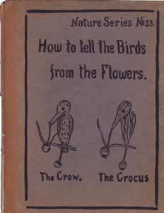 How To Tell The Birds From The Flowers: A Manual of Flornithology for Beginners by: Wood, Robert Williams