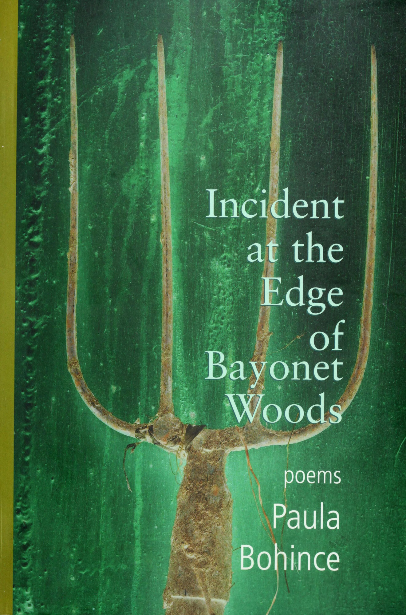 Incident at the Edge of Bayonet Woods: Poems by: Bohince, Paula