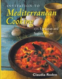 Invitation to Mediterranean Cooking: 150 Vegetarian and Seafood Recipes by: Roden, Claudia, Illust. by: Filgate, Gus