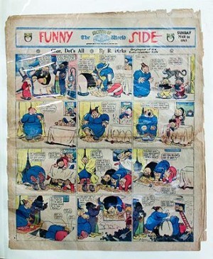 Katzenjammer Kids Original Comic Strips - Ten PagesDirks, Rudolph, Illust. by: Randolph  Dirks