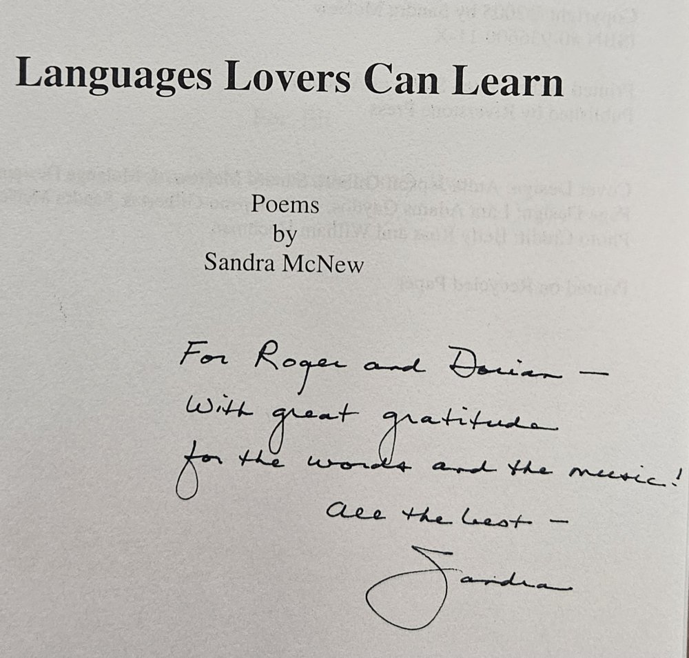 Languages Lovers Can Learn [INSCRIBED COPY] by: McNew, Sandra