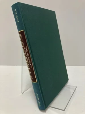 Making of Johnson's Dictionary 1746-1773, TheReddick, Allen