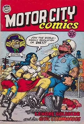 Motor City ComicsCrumb, Robert, Illust. by: Robert  Crumb