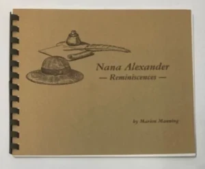 Nana Alexander: ReminiscencesManning, Marion