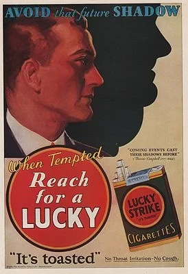 ORIG VINTAGE MAGAZINE AD / 1929 LUCKY STRIKE CIGARETTES ADillustrator- N/A