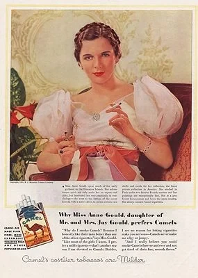 ORIG VINTAGE MAGAZINE AD / 1934 CAMEL CIGARETTES ADillustrator- N/A
