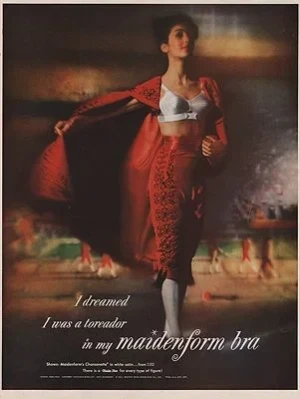 ORIG VINTAGE MAGAZINE AD / 1951 MAIDENFORM BRA ADillustrator- N/A