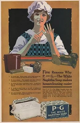 ORIG VINTAGE MAGAZINE AD/ 1917 PROCTOR & GAMBLE SOAP ADillustrator- N/A