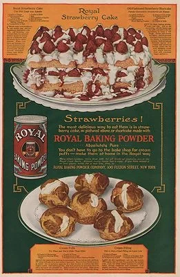 ORIG. VINTAGE MAGAZINE AD: 1919 ROYAL BAKING POWDER ADillustrator- N/A