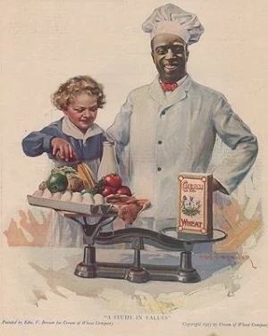 ORIG. VINTAGE MAGAZINE AD: 1923 CREAM OF WHEAT ADillustrator- Edward  Brewer