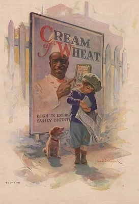 ORIG. VINTAGE MAGAZINE AD: 1924 CREAM OF WHEAT ADillustrator- Edward  Brewer