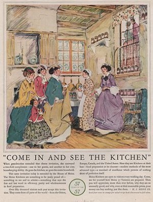 ORIG VINTAGE MAGAZINE AD/ 1926 HEINZ COMPANY ADillustrator- James  Preston