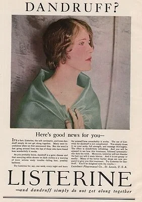 ORIG VINTAGE MAGAZINE AD/ 1926 LISTERINE ADillustrator- N/A