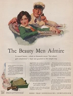 ORIG VINTAGE MAGAZINE AD/ 1927 PALMOLIVE SOAP ADillustrator- N/A