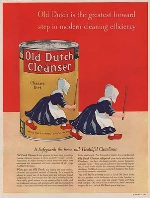 ORIG VINTAGE MAGAZINE AD/ 1929 OLD DUTCH CLEANSER ADillustrator- N/A