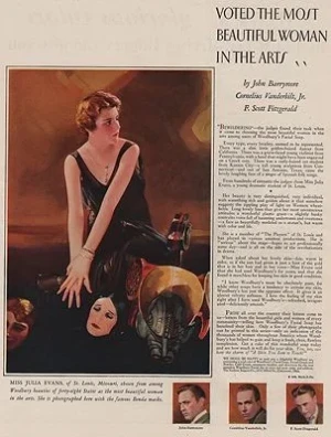 ORIG VINTAGE MAGAZINE AD/ 1929 WOODBURY SOAP ADillustrator- N/A