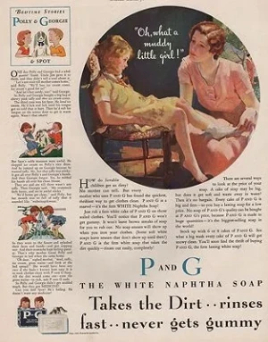 ORIG VINTAGE MAGAZINE AD/ 1931 PROCTOR & GAMBLE SOAP ADillustrator- Roy  Spreter