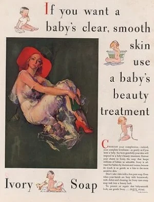 ORIG VINTAGE MAGAZINE AD/ 1932 IVORY SOAP ADillustrator- N/A
