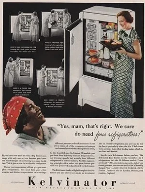 ORIG VINTAGE MAGAZINE AD/ 1935 KELVINATOR REFRIGERATOR ADillustrator- N/A