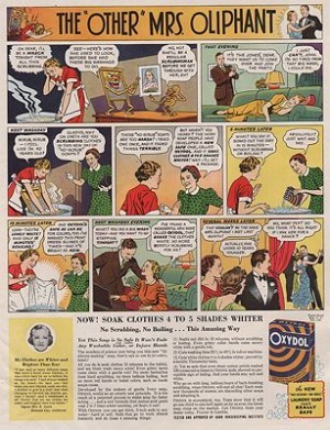ORIG VINTAGE MAGAZINE AD/ 1937 OXYDOL LAUNDRY SOAP ADillustrator- N/A