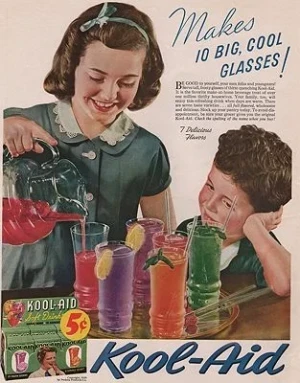 ORIG VINTAGE MAGAZINE AD/ 1939 KOOL-AID ADillustrator- N/A