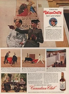 ORIG VINTAGE MAGAZINE AD/ 1940 CANADIAN CLUB WHISKEY ADillustrator- N/A