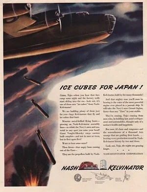 ORIG VINTAGE MAGAZINE AD/ 1942 NASH KELVINATOR ADillustrator- N/A