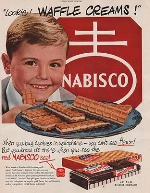ORIG VINTAGE MAGAZINE AD/ 1951 NABISCO COOKIE ADillustrator- N/A