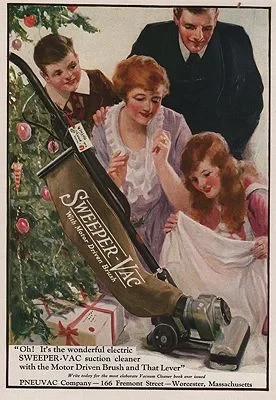 ORIG VINTAGE MAGAZINE AD/1920 SWEEPER-VAC ADillustrator- N/A