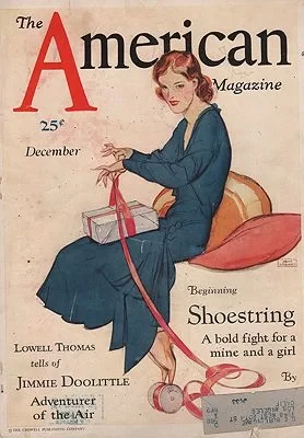 ORIG VINTAGE MAGAZINE COVER/ AMERICAN MAGAZINE - DECEMBER 1930LaGatta (Illust.), John, Illust. by: John  Lagatta