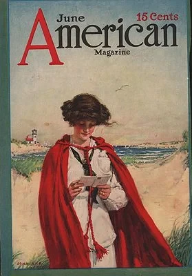 ORIG VINTAGE MAGAZINE COVER/ AMERICAN MAGAZINE - JUNE 1913Rae (Illust.), John, Illust. by: John  Rae