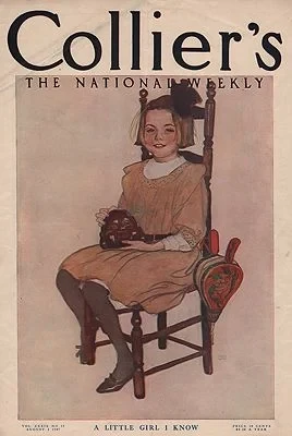 ORIG VINTAGE MAGAZINE COVER/ COLLIER'S - AUGUST 3 1907FW (Illust.)