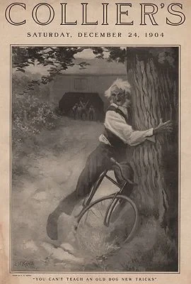 ORIG VINTAGE MAGAZINE COVER/ COLLIER'S - DECEMBER 24 1904Kemble (Illust.), Edward W., Illust. by: E.W.  Kemble