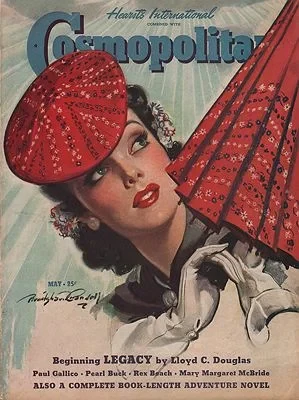 ORIG VINTAGE MAGAZINE COVER/ COSMOPOLITAN MAY 1940Crandall (Illust.), Bradshaw, Illust. by: Bradshaw  Crandall