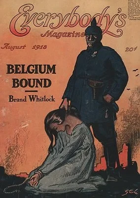 ORIG VINTAGE MAGAZINE COVER/ EVERYBODY'S MAGAZINE - AUGUST 1918Steele (Illust.), Frederick Dorr, Illust. by: Frederick Dorr  Steele