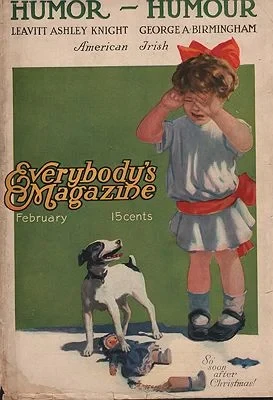 ORIG VINTAGE MAGAZINE COVER/ EVERYBODY'S MAGAZINE  FEBRUARY 1900sN/A